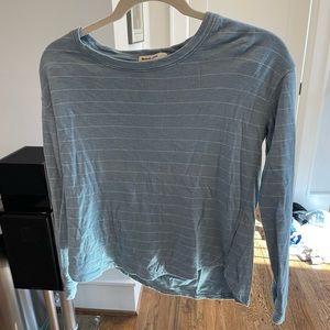 Marine Layer stripped long sleeve tee